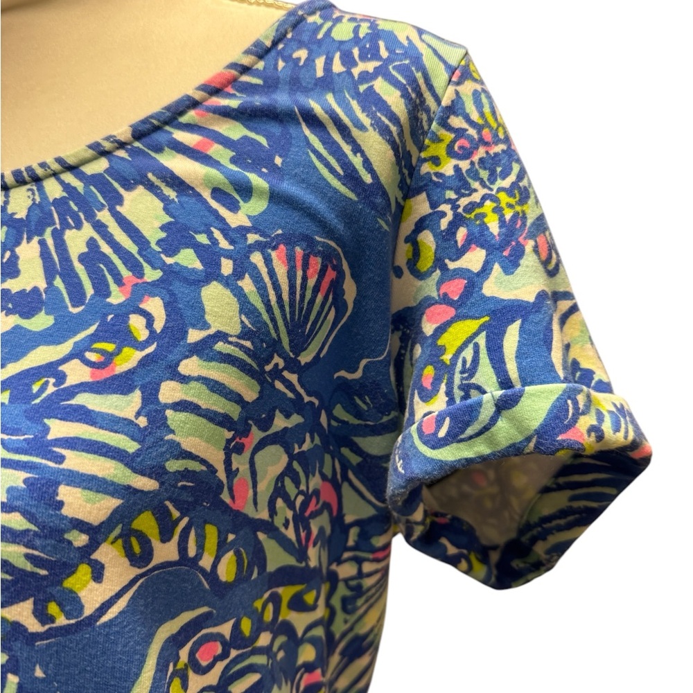Lilly Pulitzer Tammy T-shirt Dress Size Medium - Picture 4 of 5